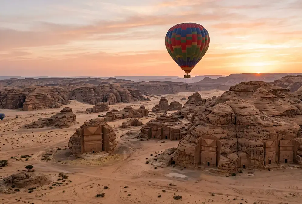 AlUla Hot Air Balloon Sunrise Flight