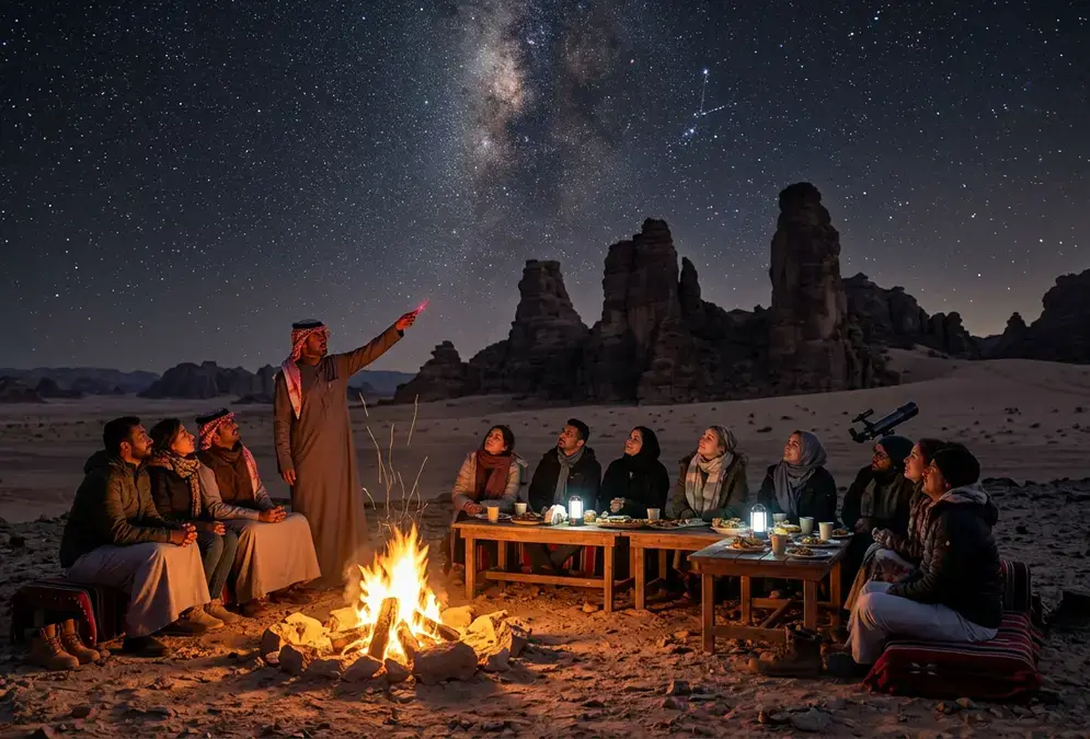 Stargazing at Gharameel