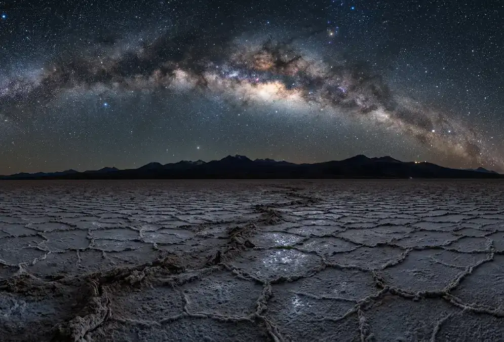 View of Atacama Desert Stargazing