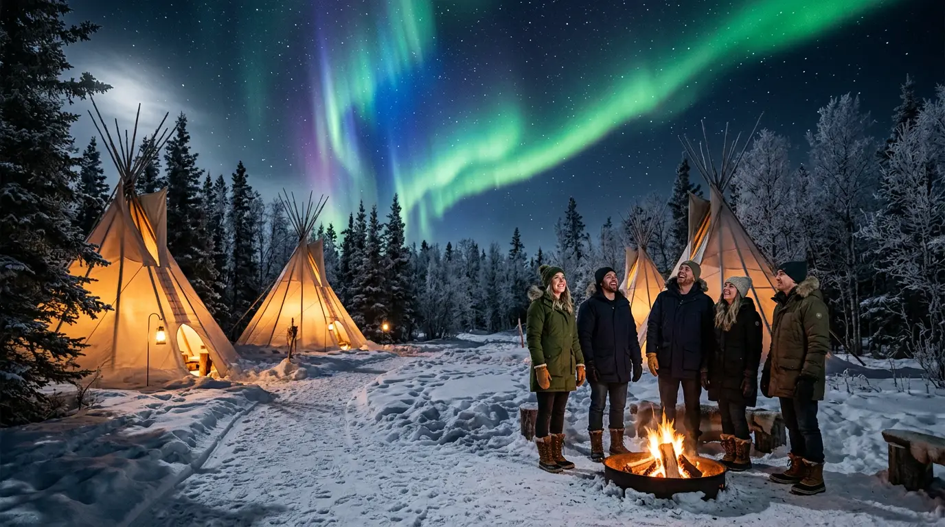 Aurora Village Teepee Experience