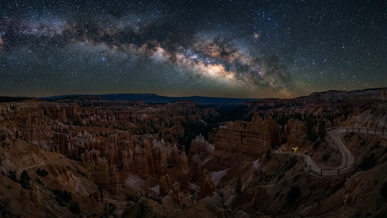 View of Stargazing in Bryce Canyon National Park
