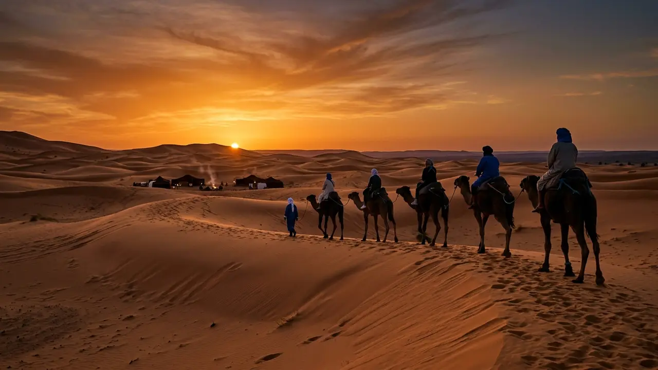 Erg Chebbi Overnight Camel Trek