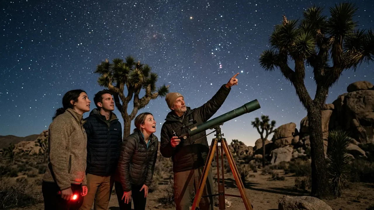 Stargazing Joshua Tree