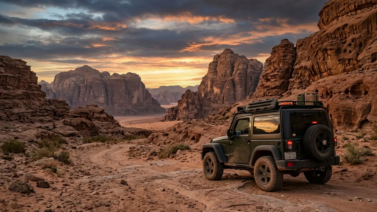 RumSky Adventure: 4x4 Jeep Safari & Stargazing